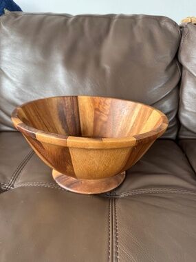 Wooden Fruit Bowl